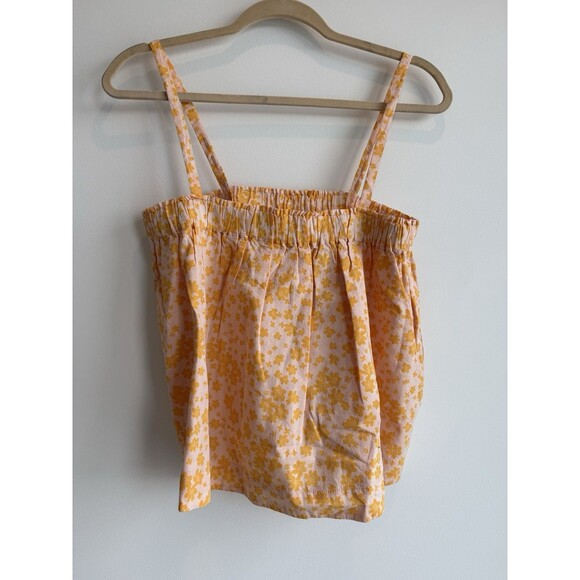 Sundry Peach Ditsy Cami Size 1/Small Adjustable Straps  NWT - Picture 4 of 5